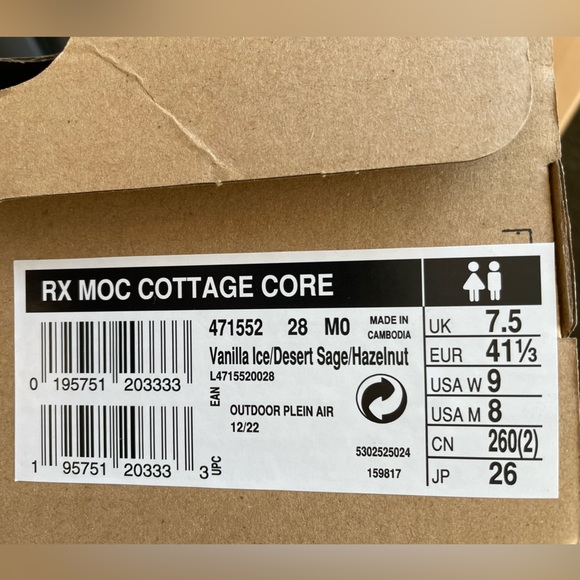 Salomon RX MOC COTTAGE CORE
Vanilla Ice/Desert Sage/Hazelnut - Picture 5 of 5